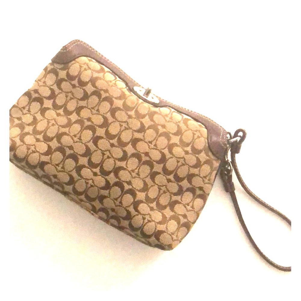 Authentic Coach Wristlet